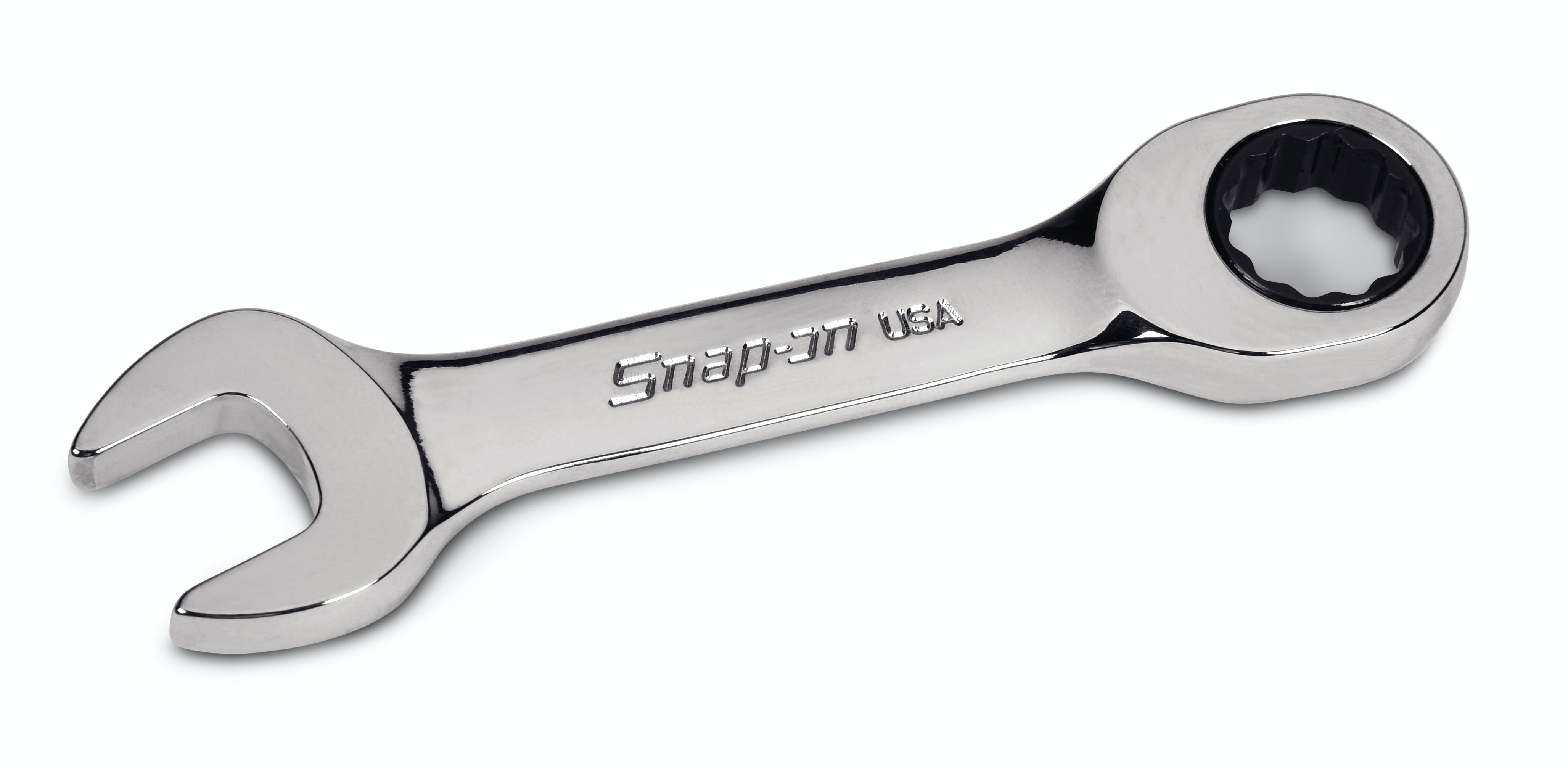 13 mm 12-Point Metric Flank Drive® 0° Offset Short Ratcheting Combination Wrench | OXKRM13 13 mm 12-Point Metric Flank Drive® 0° Offset Short Ratcheting Combination Wrench | OXKRM13